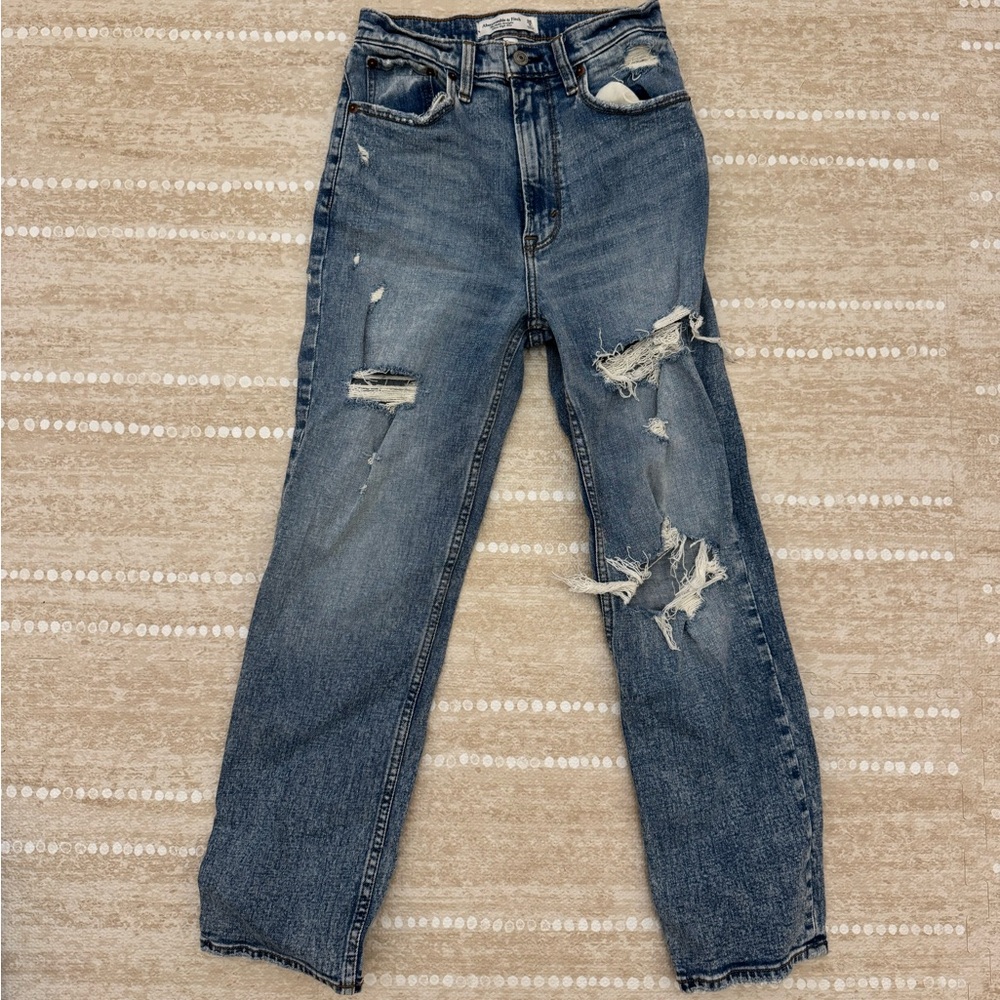 Abercrombie & Fitch Light Blue Denim Jeans